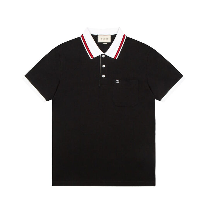 Gucci Men's Cotton Piqué Polo Shirt