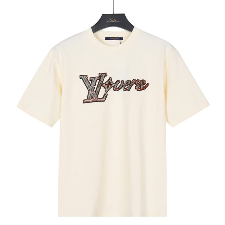 Louis Vuitton Embellished Cotton T-Shirt