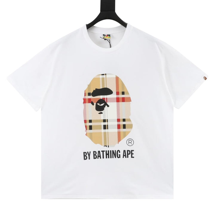 BAPE Check Ape Head Tee