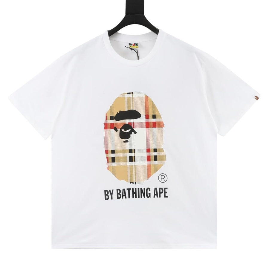 BAPE Check Ape Head Tee