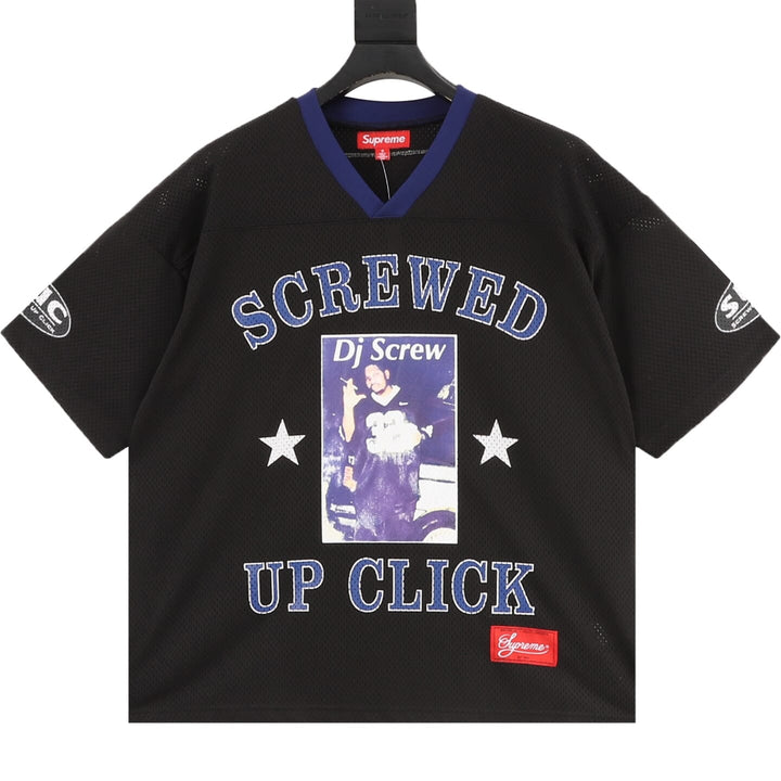 Supreme x DJ Screw Football Jersey
