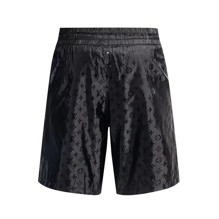 Louis Vuitton Monogram Moire Jacquard Silk Shorts