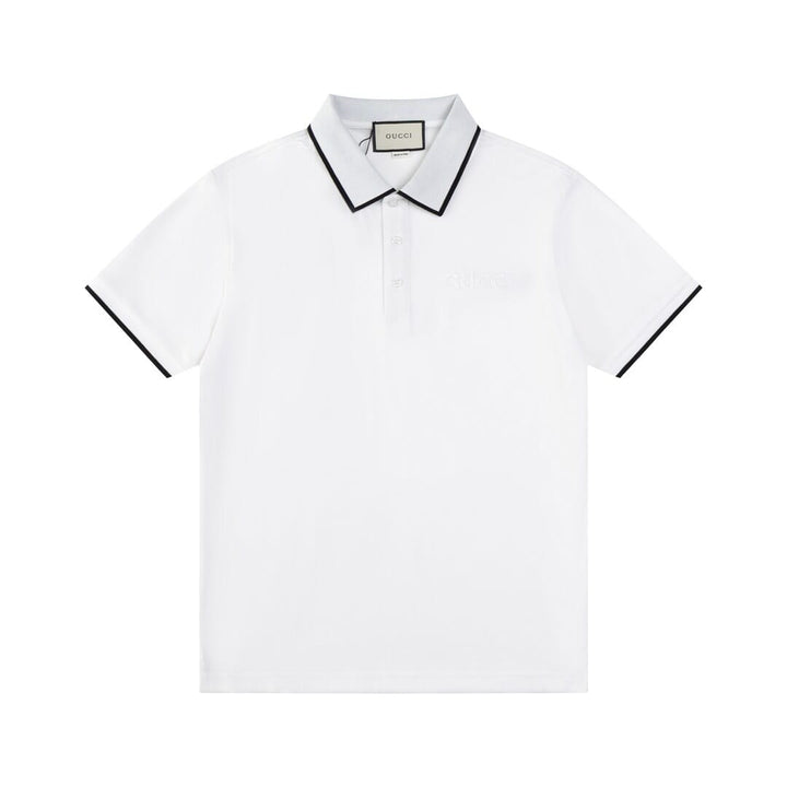 Gucci Men's Stretch Cotton Piqué Polo Shirt