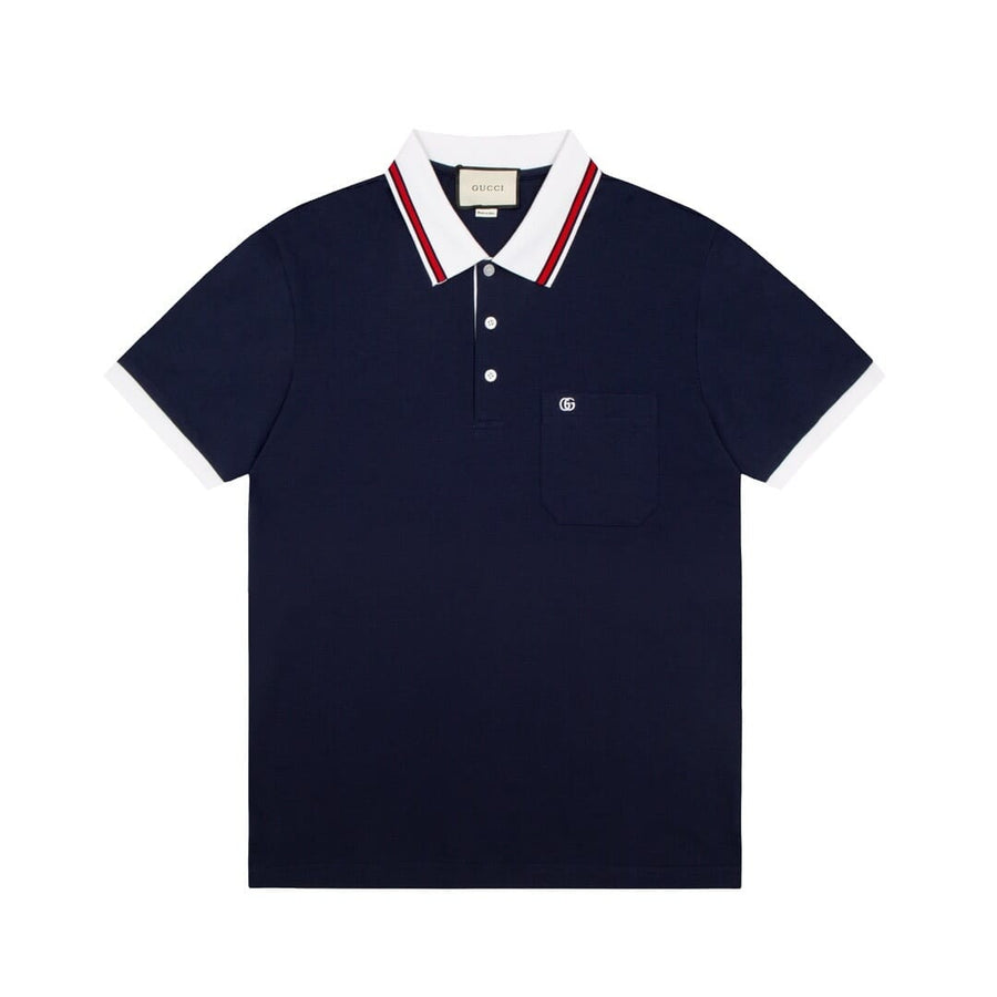 Gucci Men's Cotton Piqué Polo Shirt