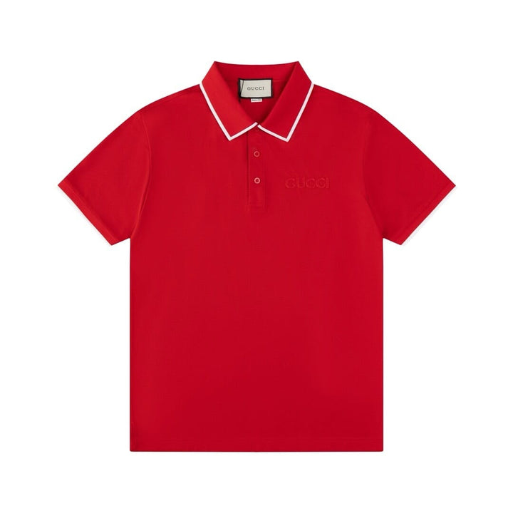 Gucci Men's Stretch Cotton Piqué Polo Shirt